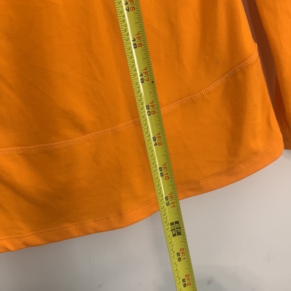 Orange half zip pullover - Picture 5 of 6